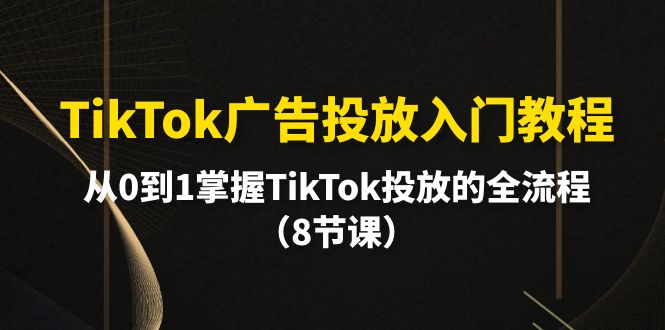 TikTok广告投放入门教程，从0到1掌握TikTok投放的全流程_网创之家