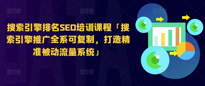 搜索引擎排名SEO培训课程「搜索引擎推广全系可复制，打造精准被动流量系统」_网创之家