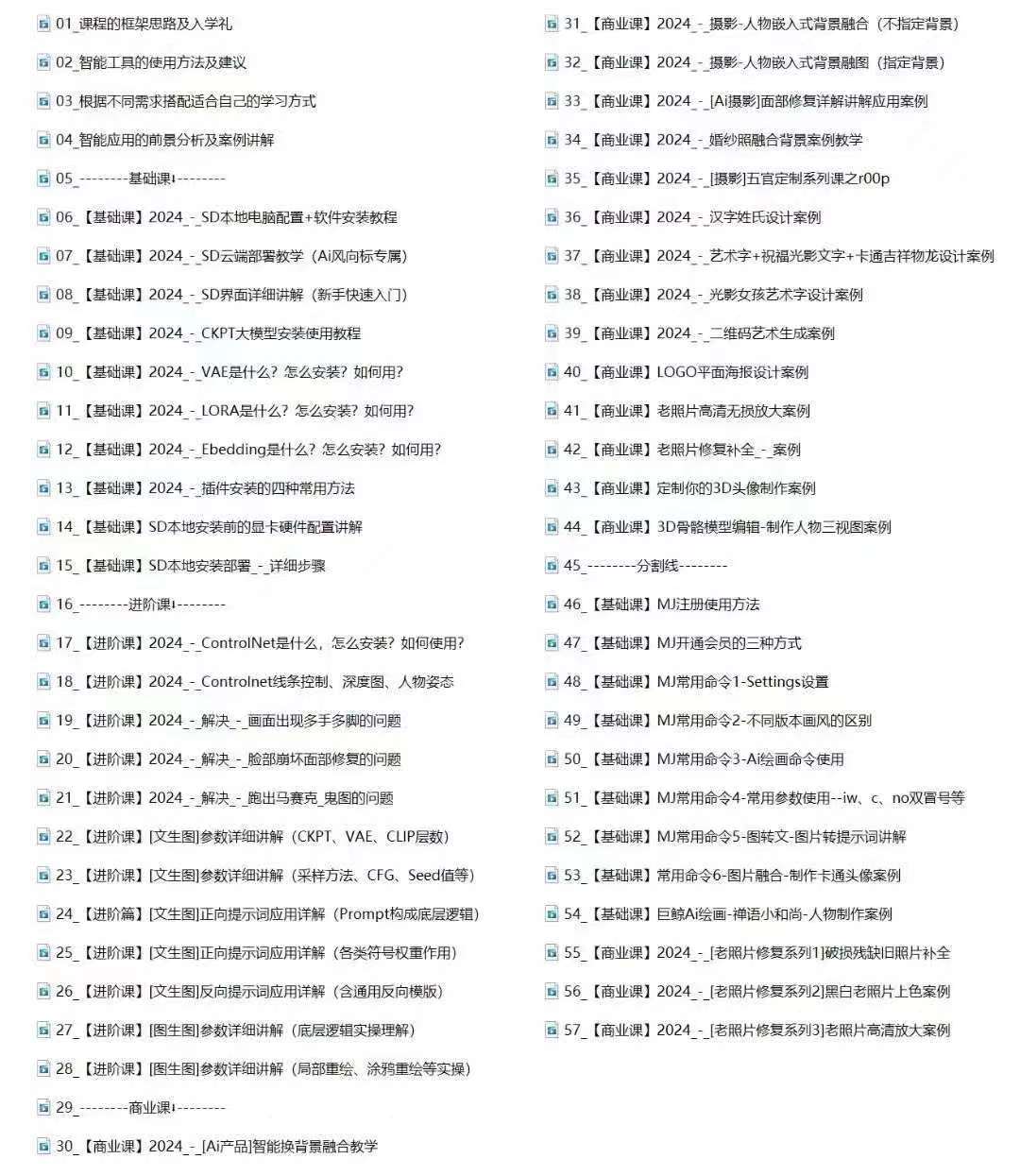 Ai-商业 绘画-应用从入门到精通教程：Ai绘画/设计/摄影/电商/建筑_网创之家